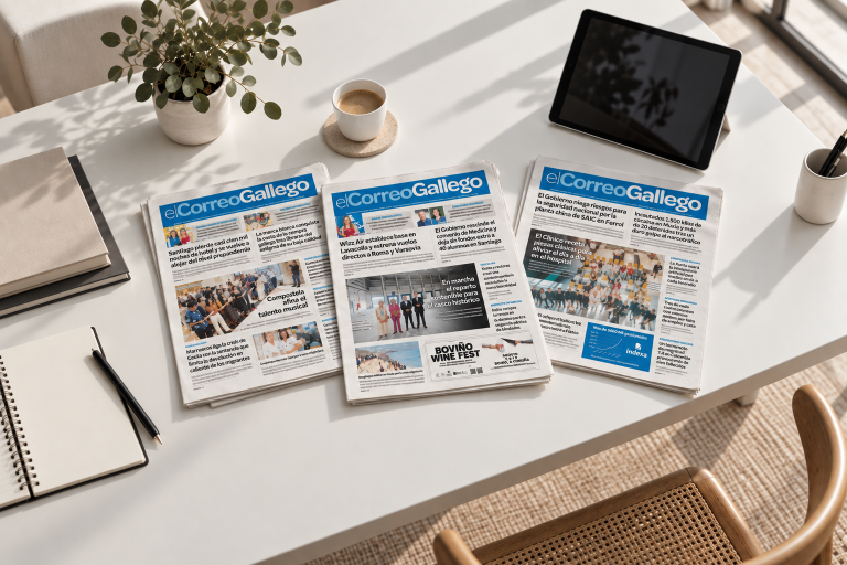 Tres portadas en dos semanas. Éxito de difusión del ciclo Música en Compostela